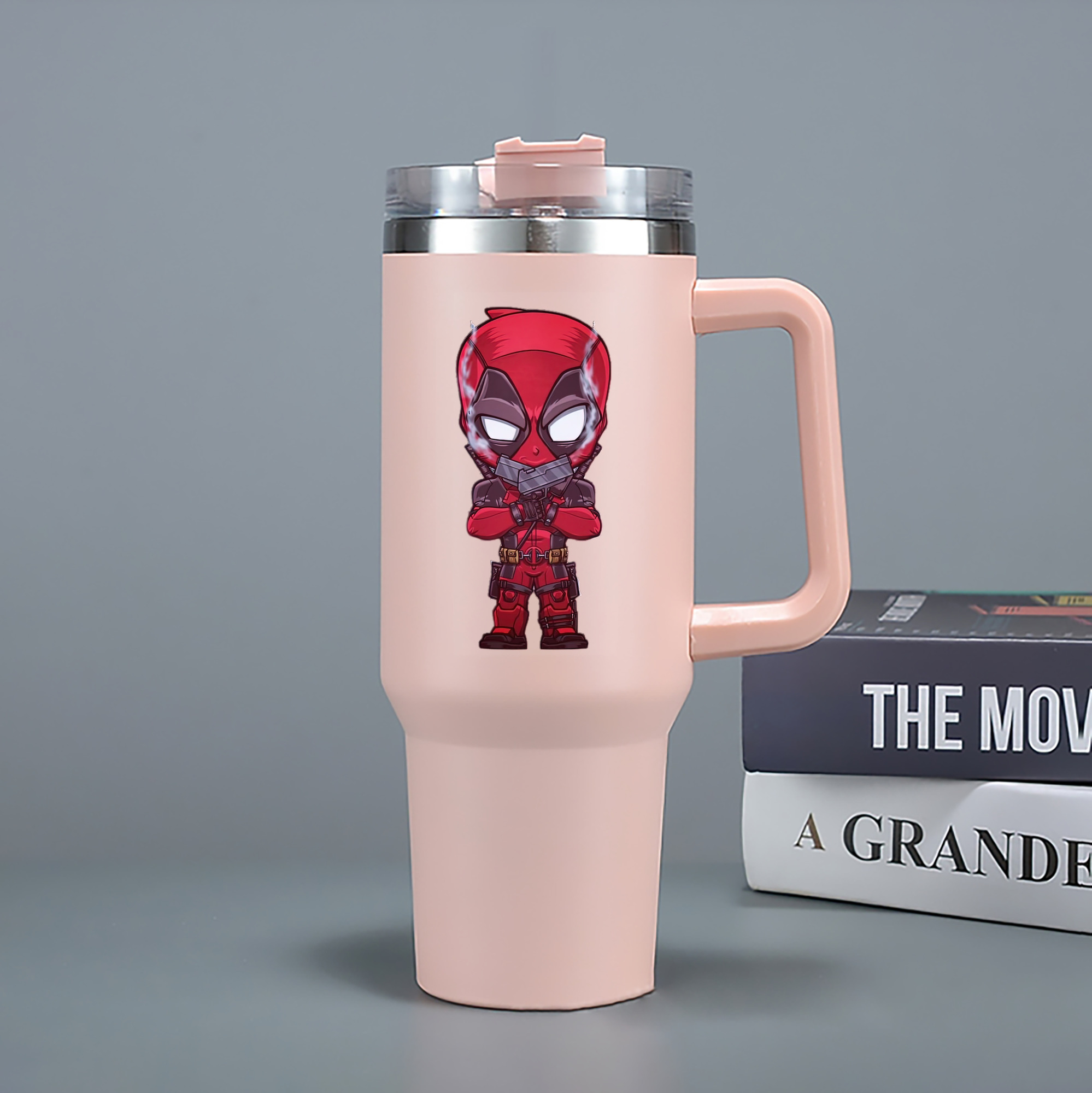（画像用） Deadpool デッドプール 1200mL車用タンブラー（カラープリント）